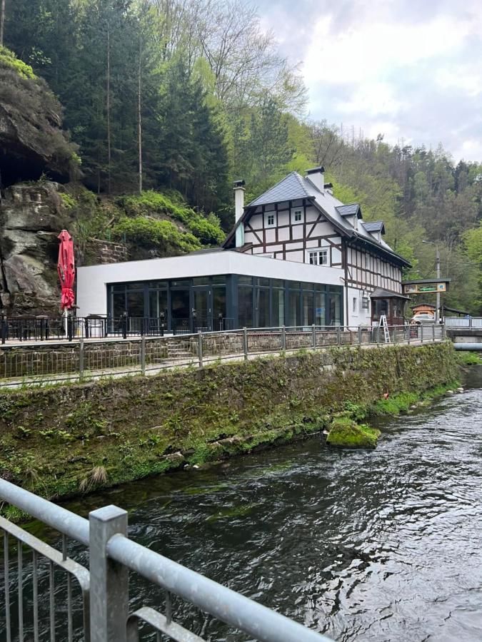 Pension Soutesky Hřensko Zewnętrze zdjęcie