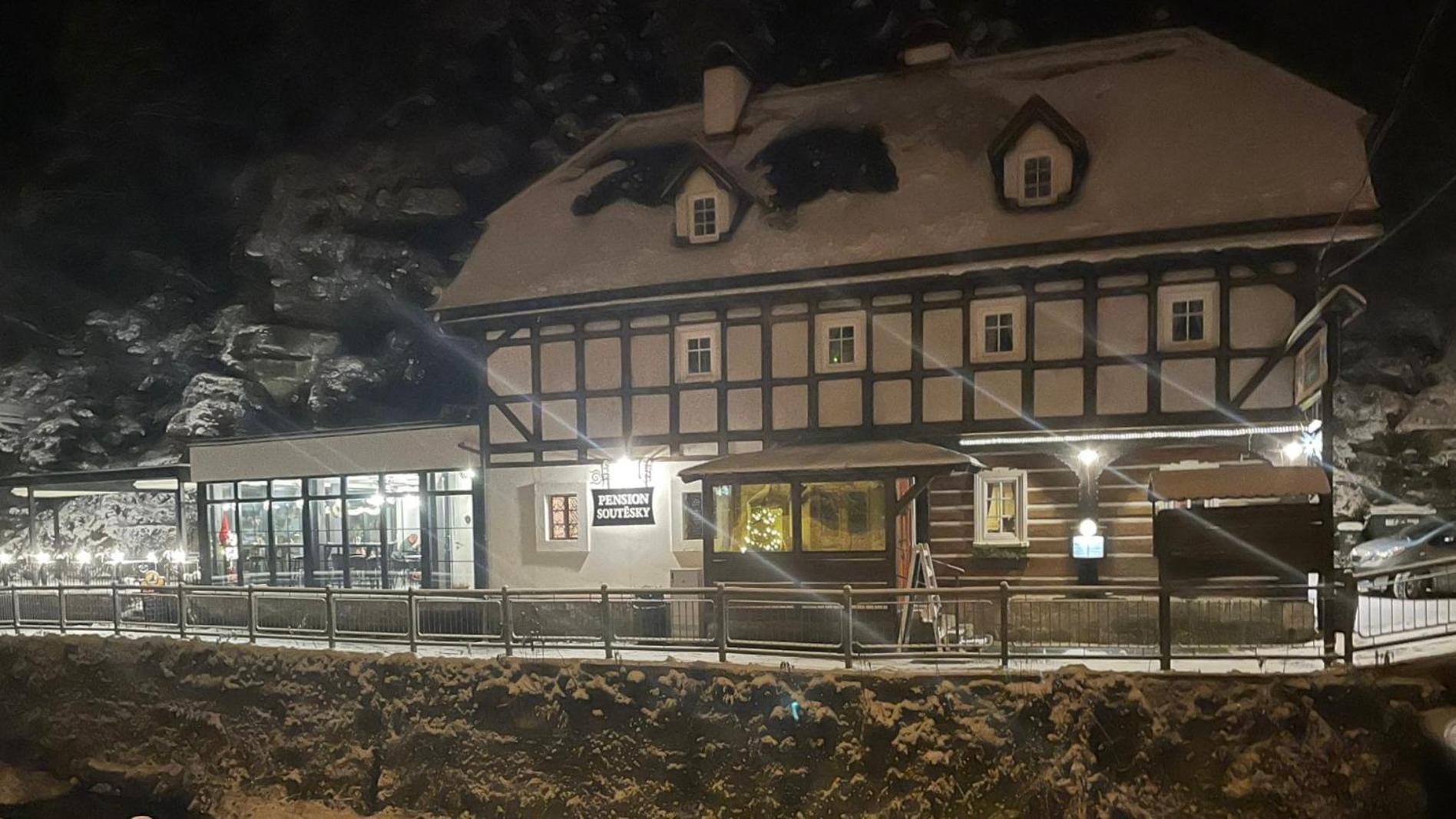 Pension Soutesky Hřensko Zewnętrze zdjęcie